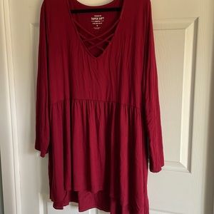 Red torrid top